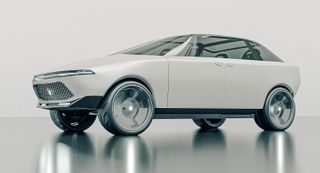 ugly apple car concept
