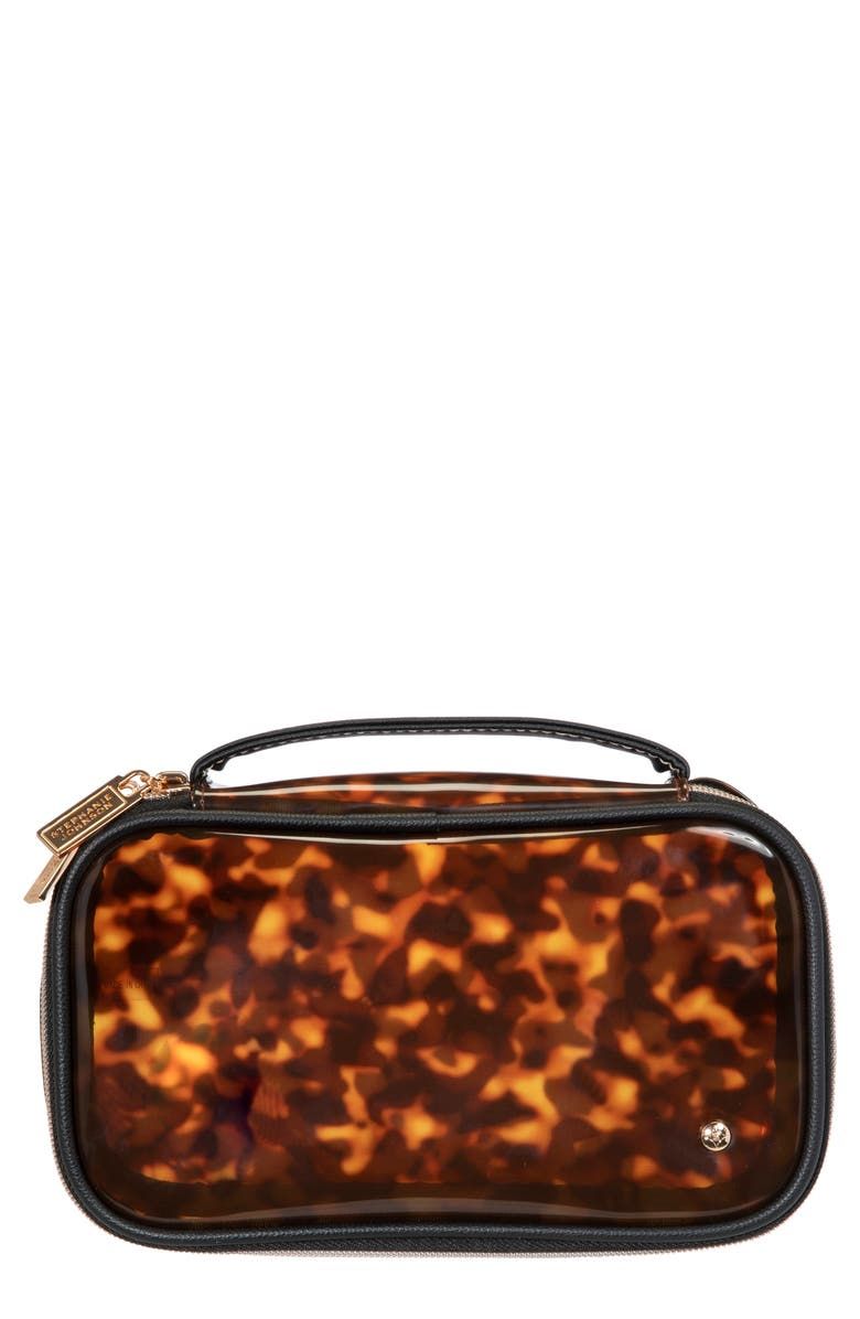 Claire Miami Tortoise Medium Makeup Bag