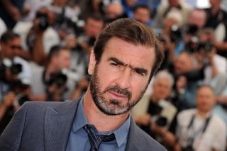 Eric Cantona at a photocall for Looking for Eric in Cannes in May 2009.