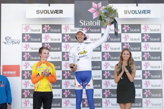 Sander Helven (Topsport Vlaanderen-Baloise) is the Arctic Race of Norway's best young rider