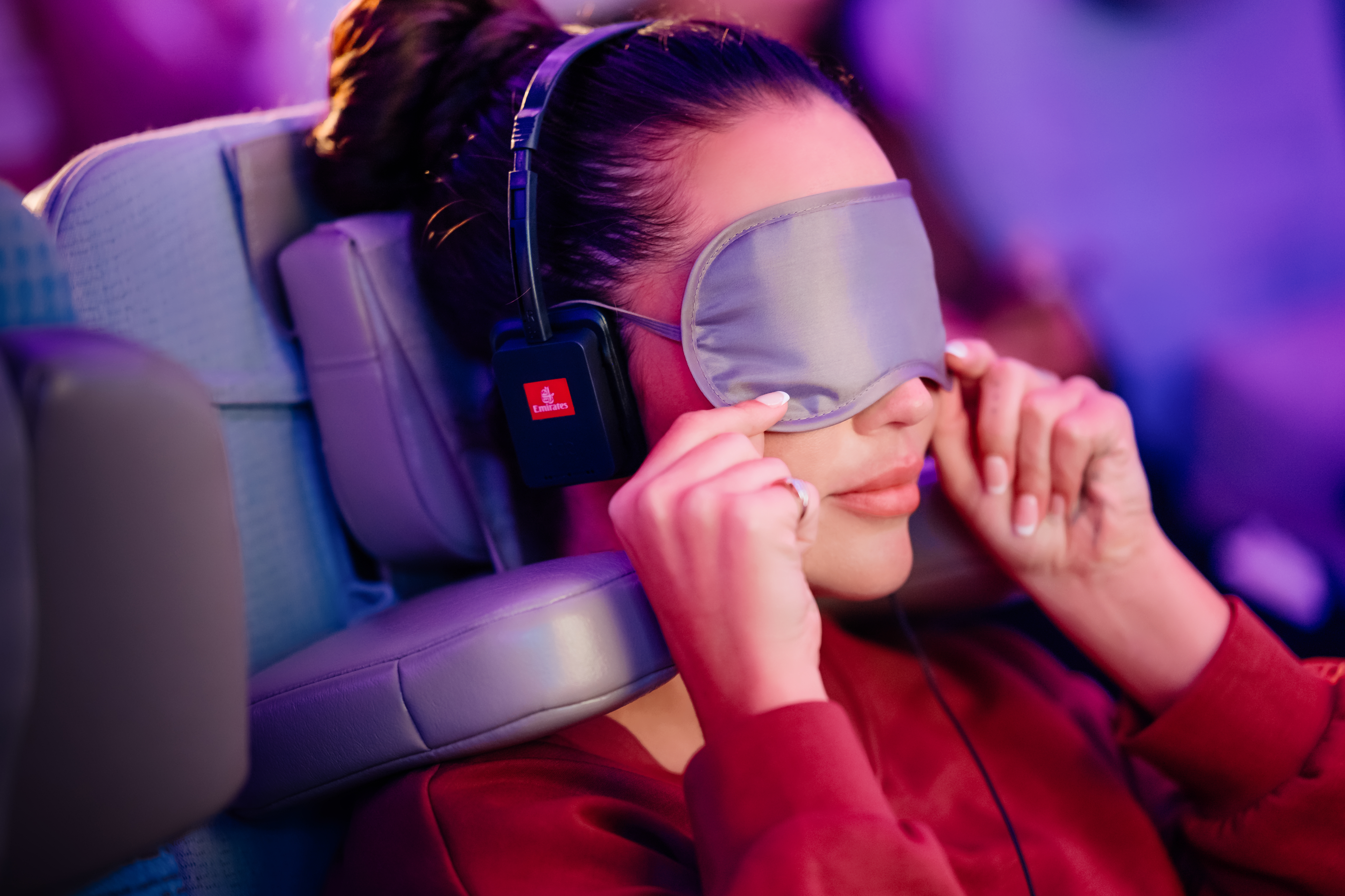 Could Emirates’ new headrest finally make economy sleep bearable?