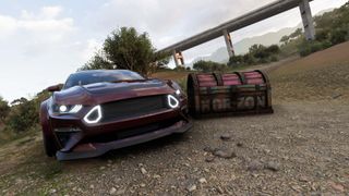 Forza Horizon 5 hold your horses treasure hunt treasure chest with mustang