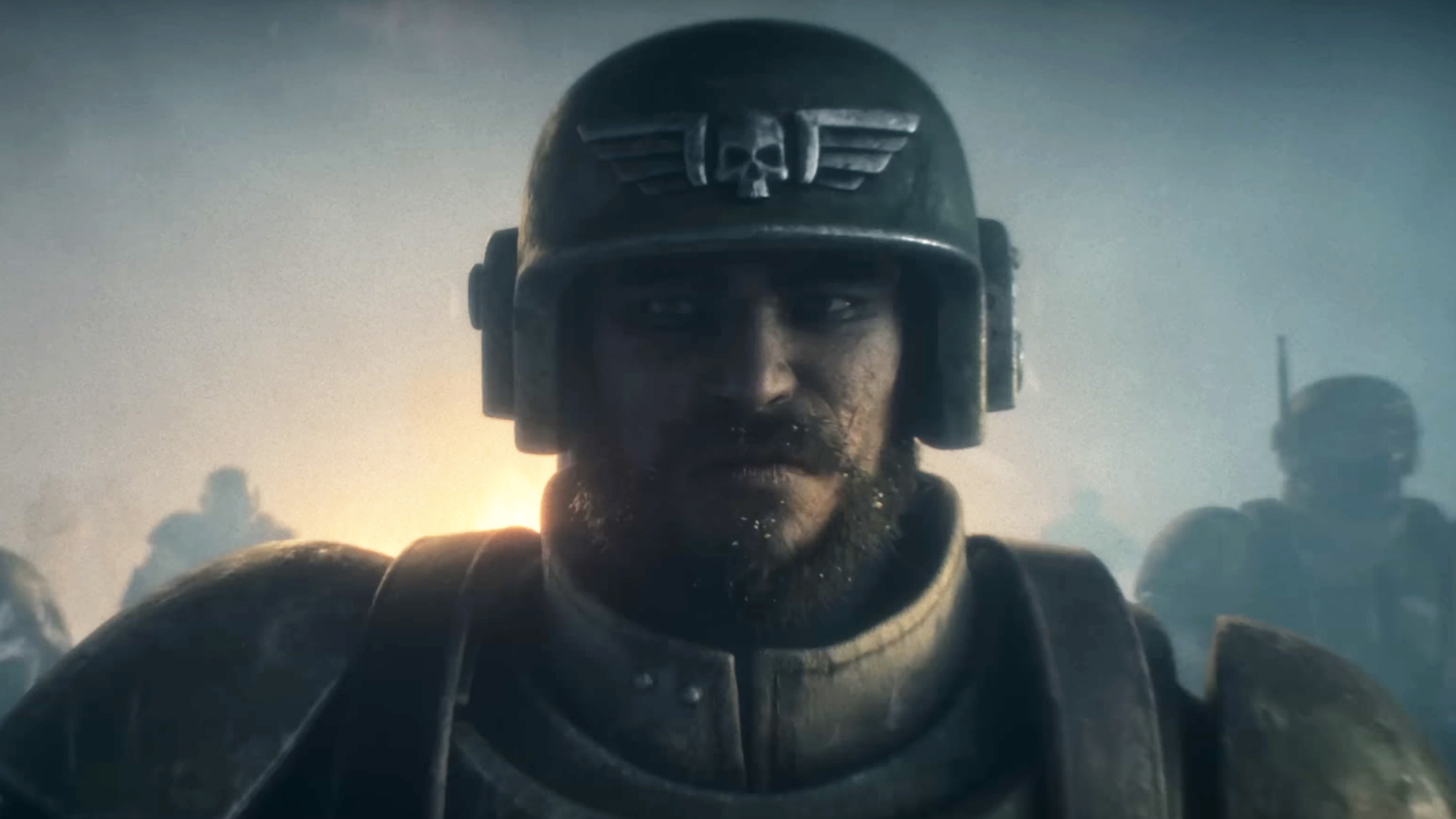 Cinematic trailer for Warhammer 40,000 a short story anthology created and published by Games Workshop (via their Black Library publishing imprint for the book).