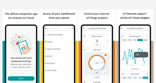 Arduino IoT Cloud Remote Screenshots