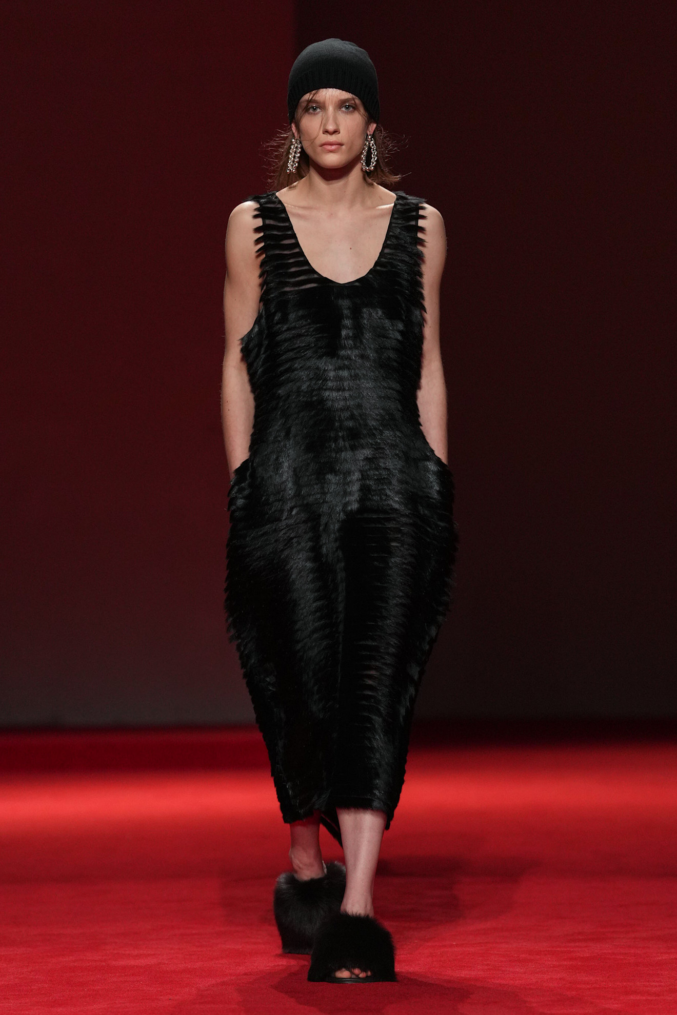 models on the Bottega Veneta Fall 2026 fashion show runway