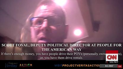 A Democratic operative caught in a secret video is fired