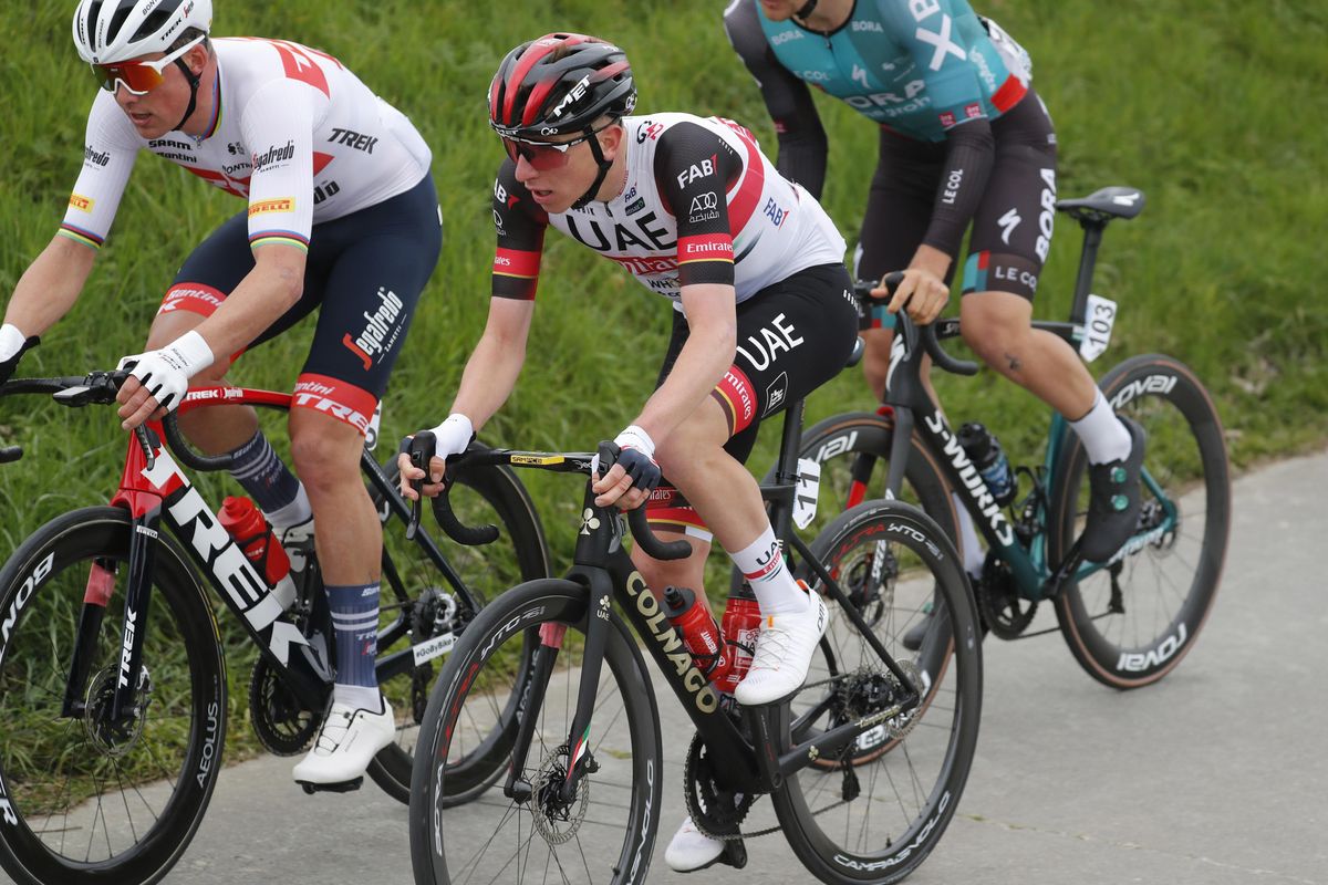 Dwars door Vlaanderen 2022 - 76th Edition - Roeselare - Waregem 183,7 km - 30/03/2022 - Tadej Pogacar (SLO - UAE Team Emirates) - photo Dion Kerckhoffs/CV/SprintCyclingAgency&Acirc;&copy;2022