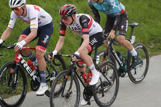 Dwars door Vlaanderen 2022 - 76th Edition - Roeselare - Waregem 183,7 km - 30/03/2022 - Tadej Pogacar (SLO - UAE Team Emirates) - photo Dion Kerckhoffs/CV/SprintCyclingAgencyÂ©2022