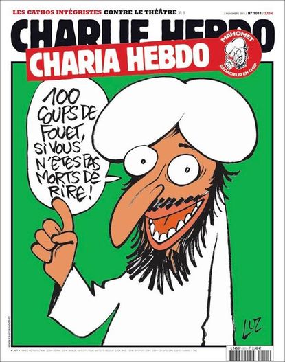 Some news outlets are now censoring Charlie Hebdo's Muhammad cartoons