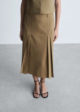 Check Suit Skirt - Women | Mango United Kingdom