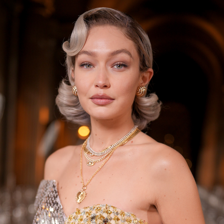 Gigi Hadid curled bob hairstyle