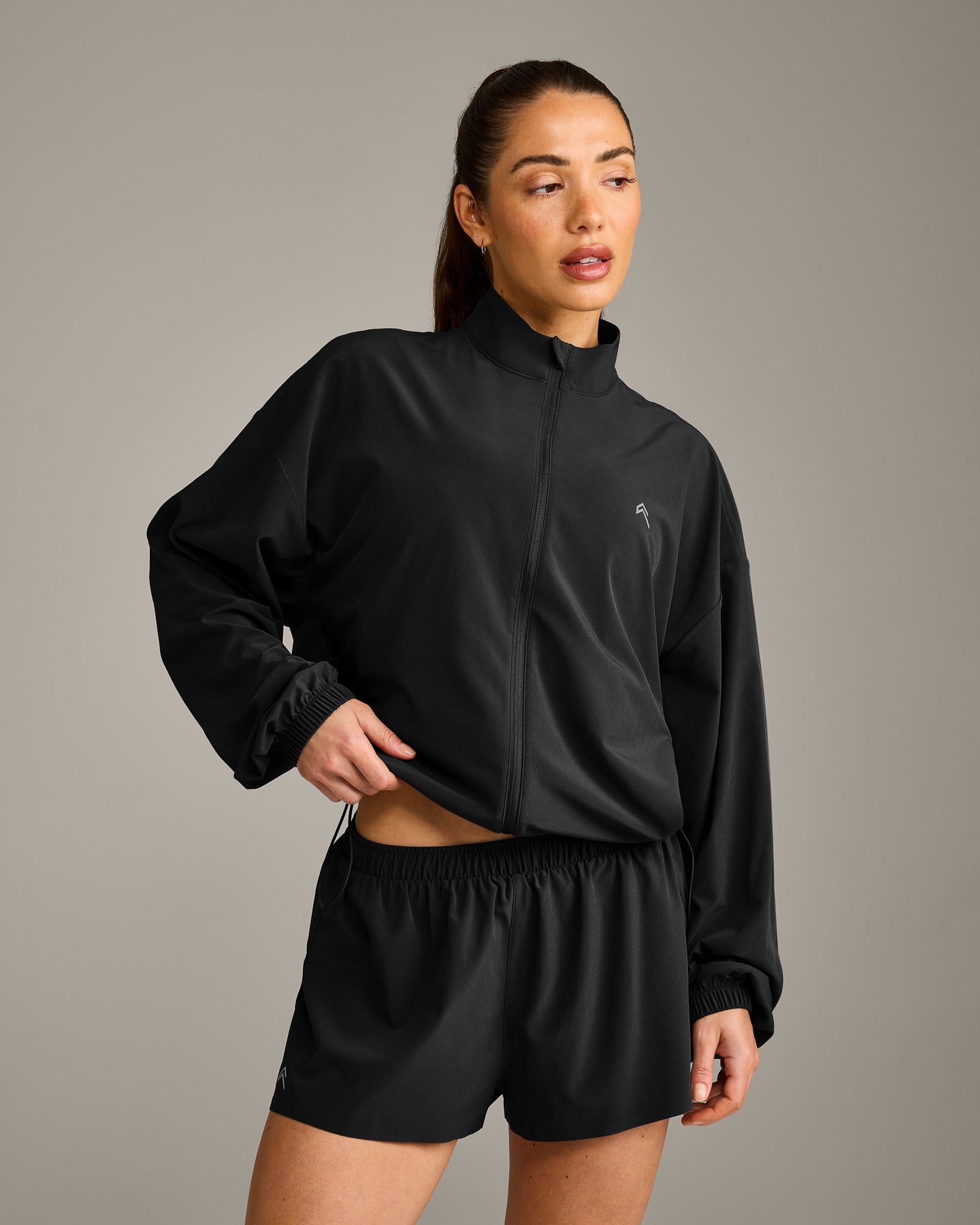 Airmove&amp;trade; Jacket With Bonding With Reflective Logo | Black