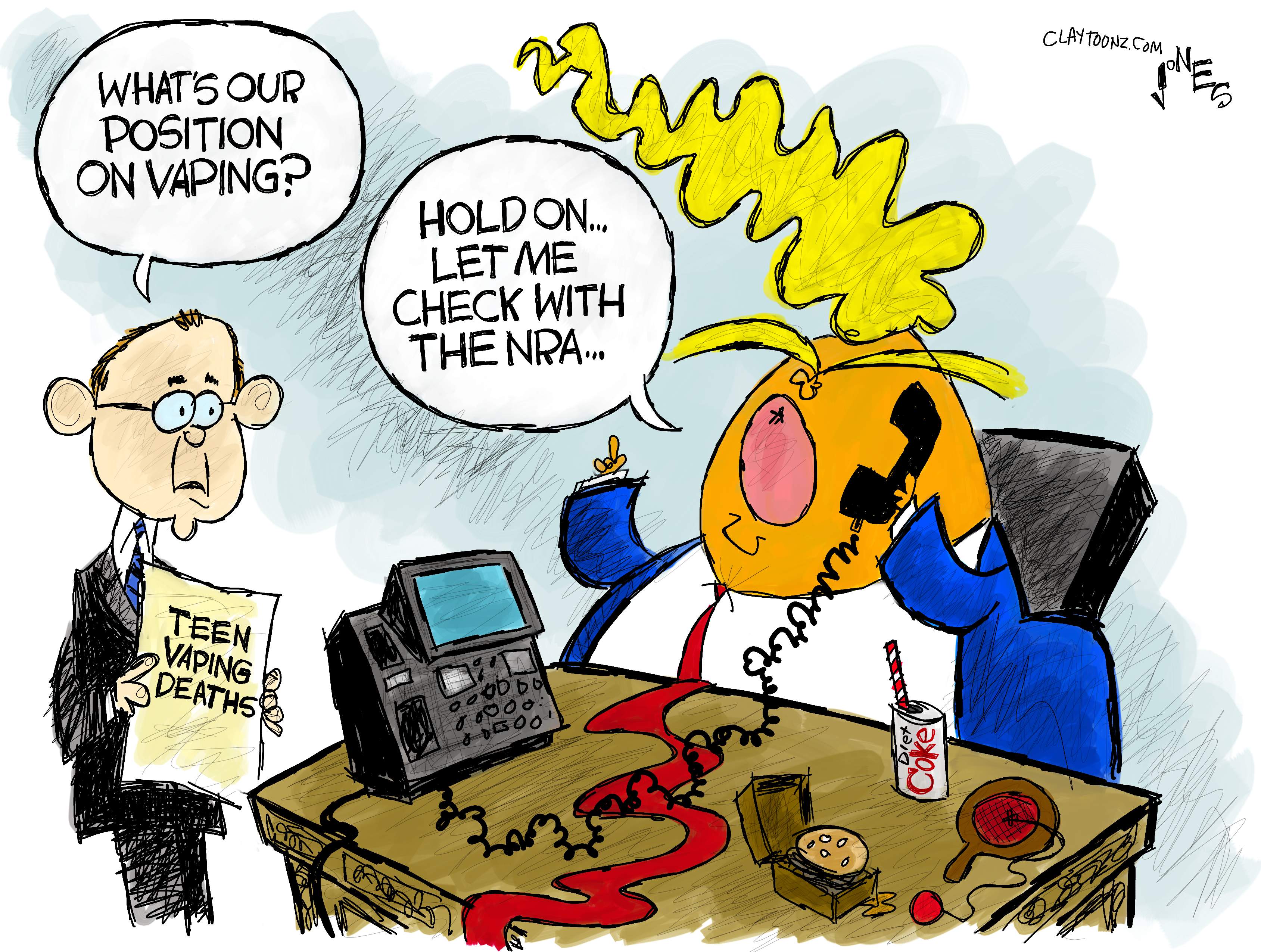 5 scathingly funny cartoons about Trump s vaping ban The Week