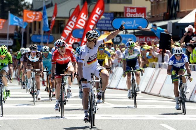 Greipel enjoyed victory in Victory Harbour