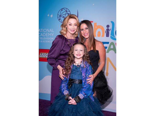 (From l.): Sharon Lawrence, Soleil Moon Frye and Quinn Copeland, three generations of Punky Brewster stars, at the Children&rsquo;s &amp; Family Emmy Awards in Los Angeles.