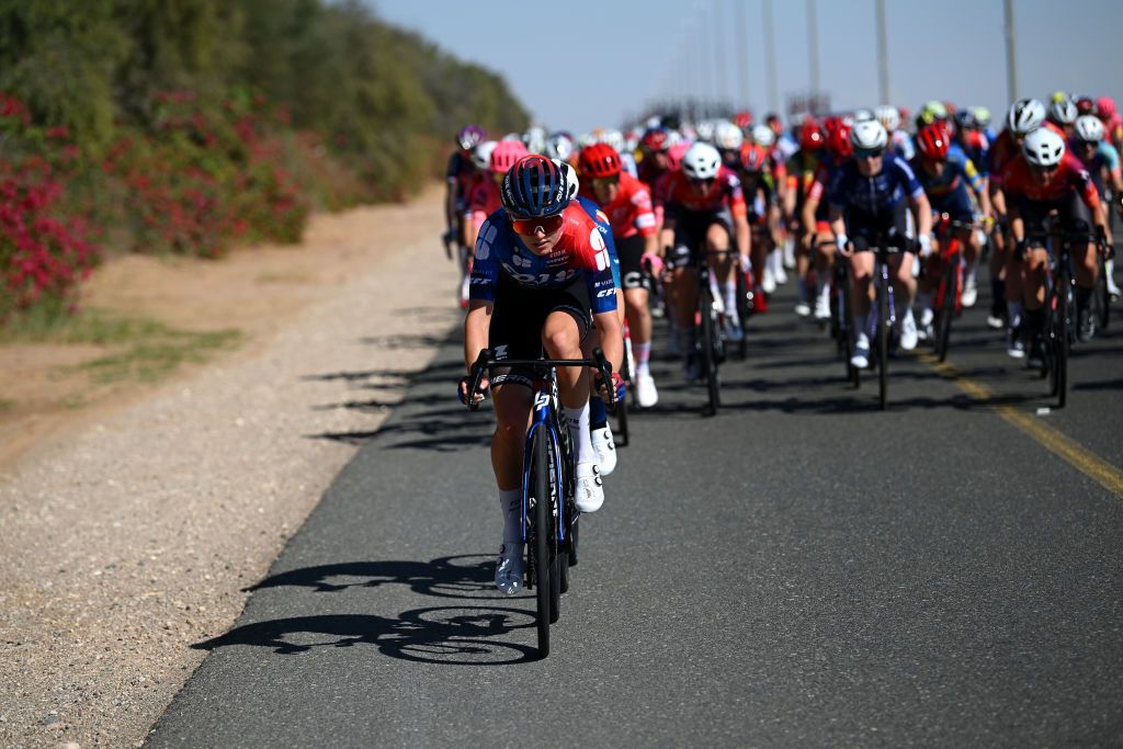 Marie Le Net (FDJ Suez) attacked early in the stage