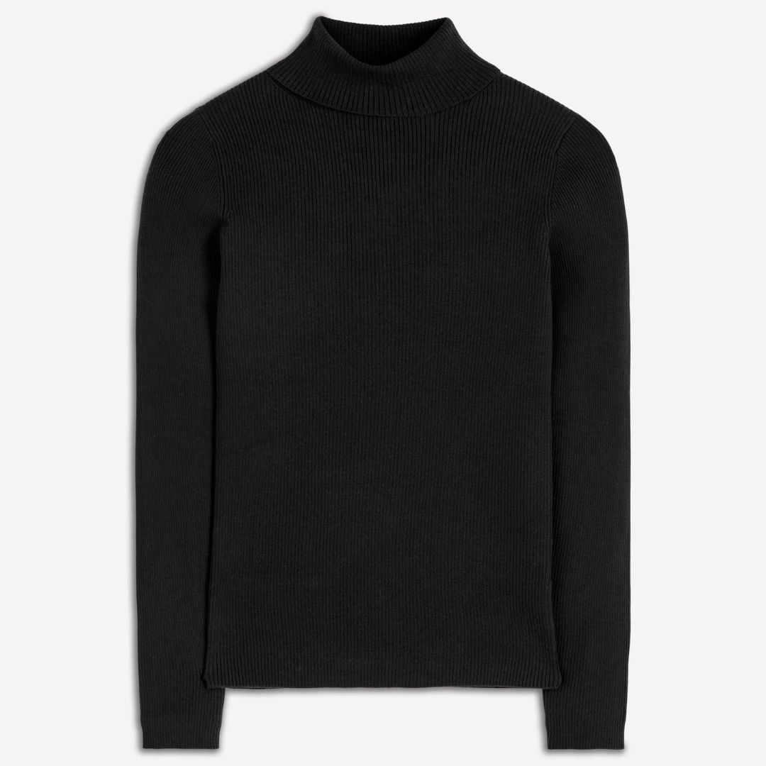 Boden Emilia Cotton Roll Neck Jumper