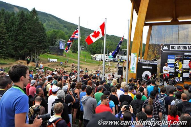The flags