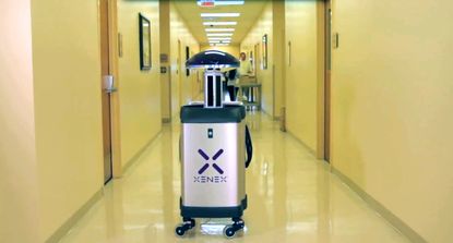 Xenex the germ-fighting robot