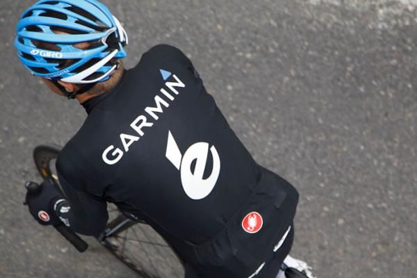 Tom Danielson (Garmin-Cervelo) heads out.