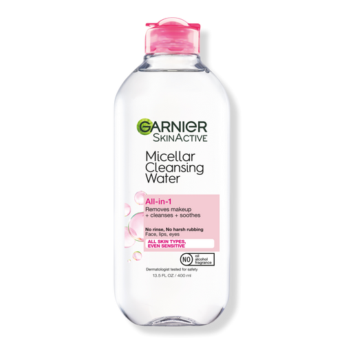 Skinactive Micellar Cleansing Water All-In-1 Cleanser &amp;amp; Makeup Remover - 13.5 Oz