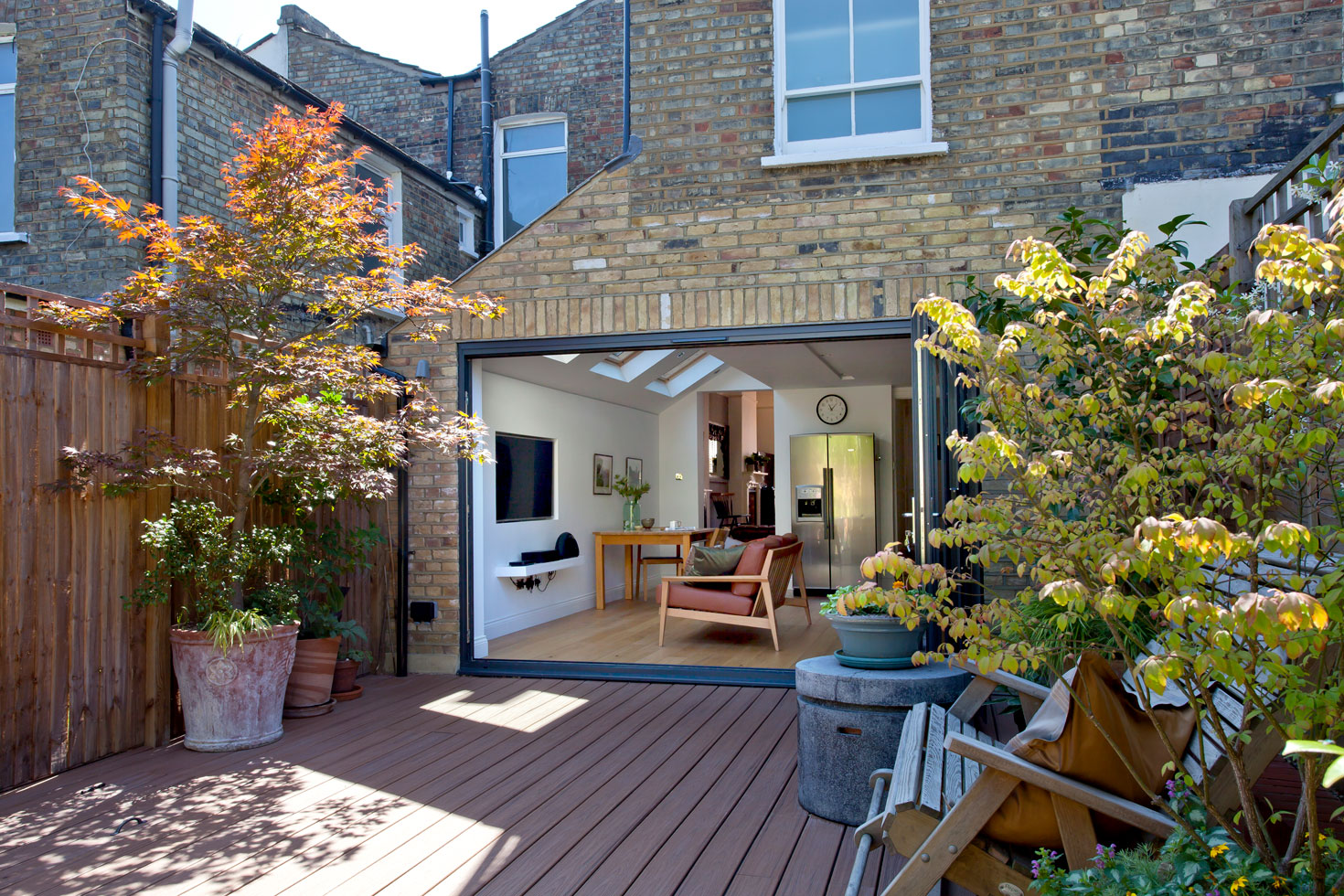 House Design With Terrace In Front