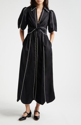 Tie Belt Shirtdress