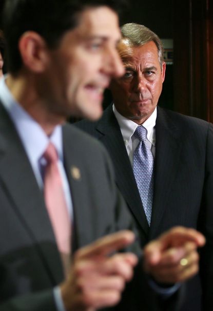 John Boehner and Paul Ryan disagree on the U.S. Export-Import Bank
