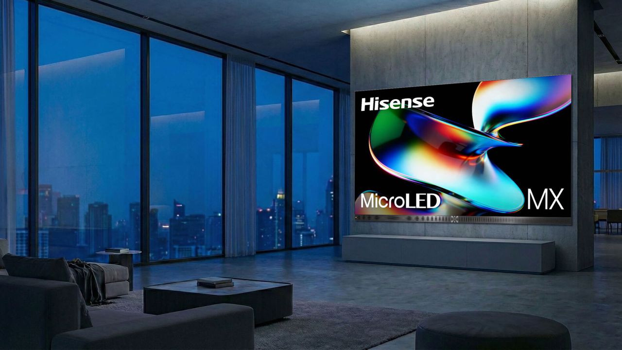 Hisense RGBY Micro-LED TV
