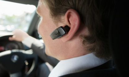 Driving while talking on a cellphone