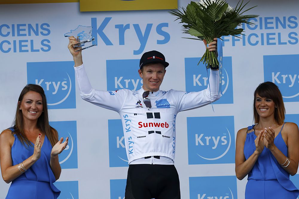 S&oslash;ren Kragh Andersen (Den) Team Sunweb is the best young rider at the Tour de France