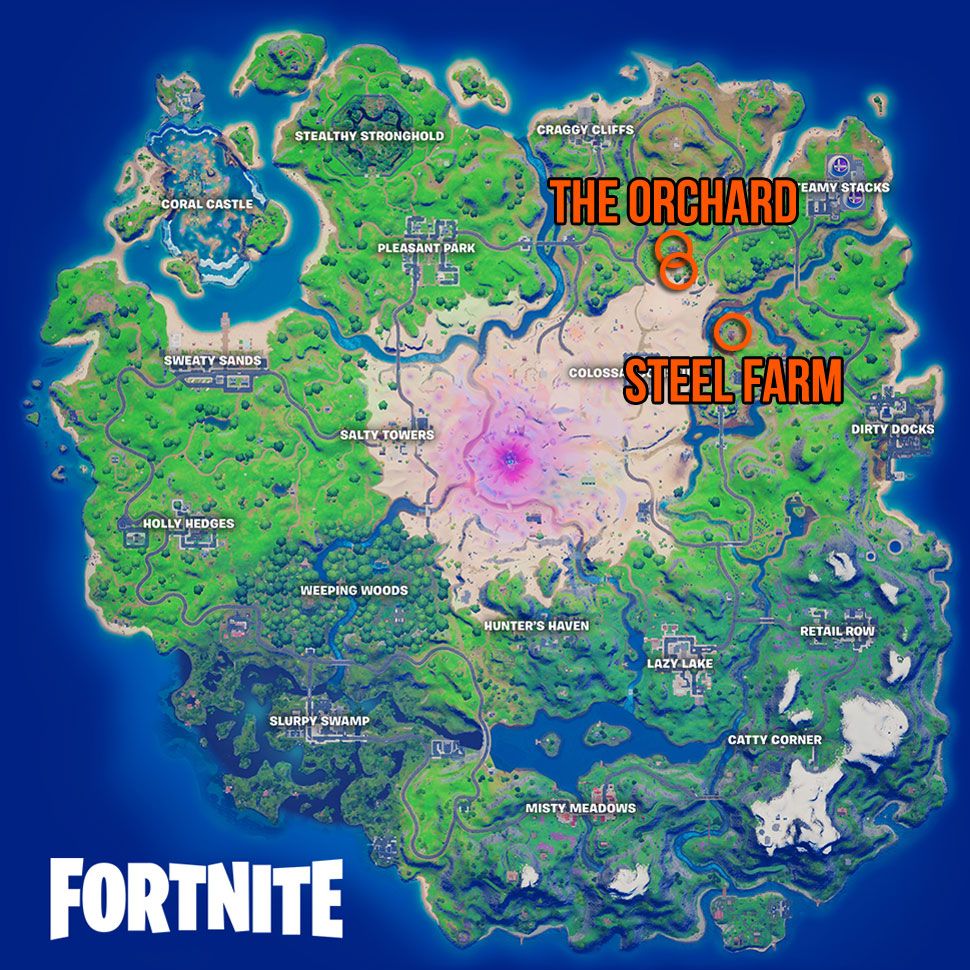 Fortnite Tomato Basket and Tomato Shrine locations Where to collect a