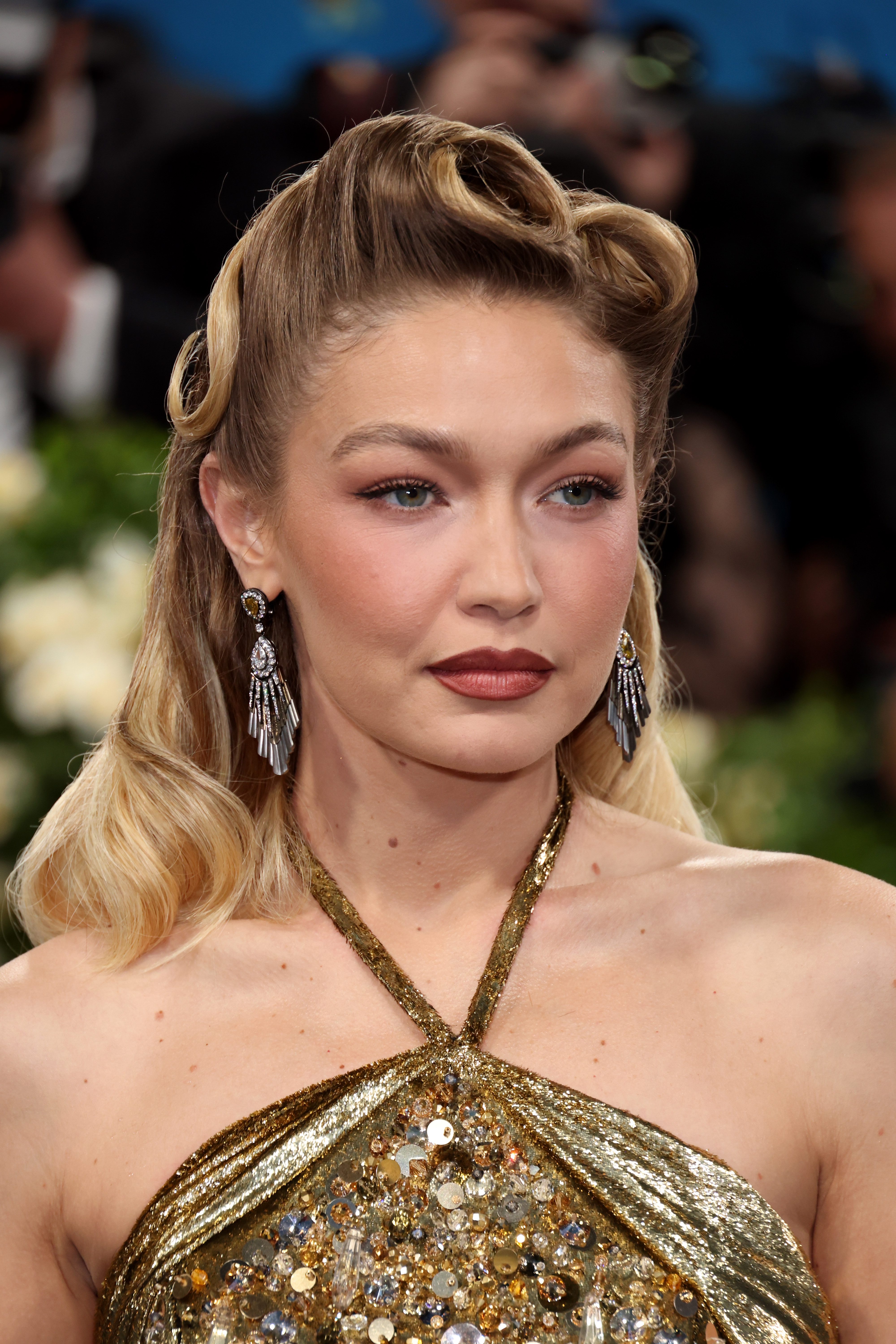Gigi Hadid attends the 2025 Met Gala