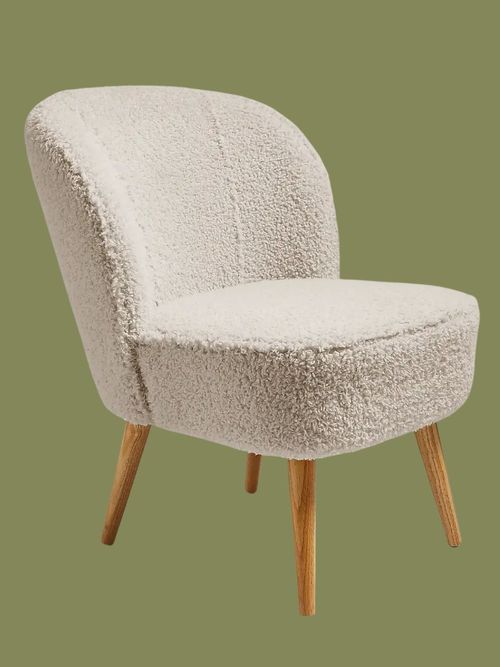 Elsie Sherpa Cocktail Chair