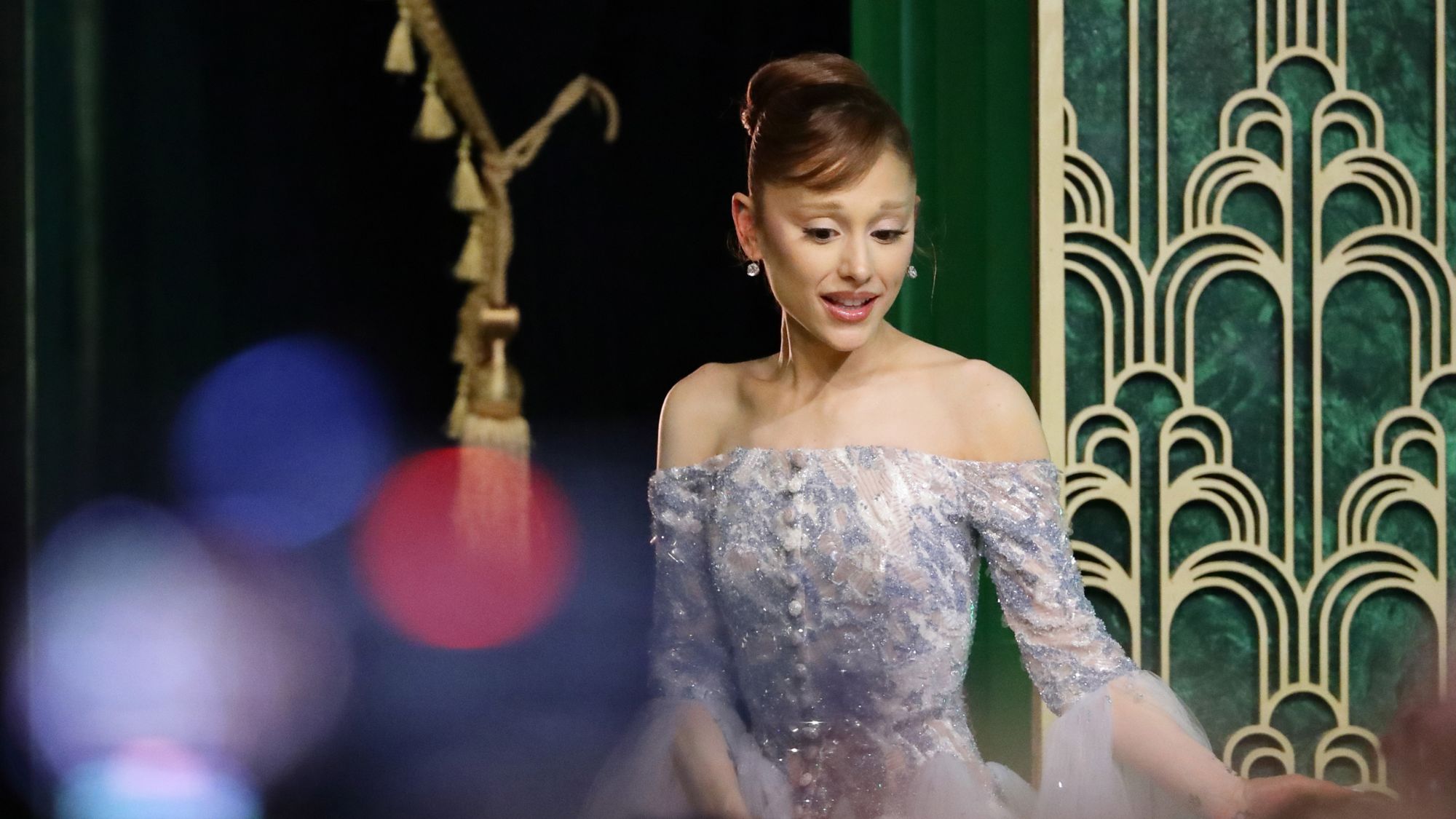 Ariana Grande attends the Wicked: For Good premiere in Singapore