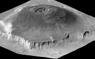 Olympus Mons 3D image