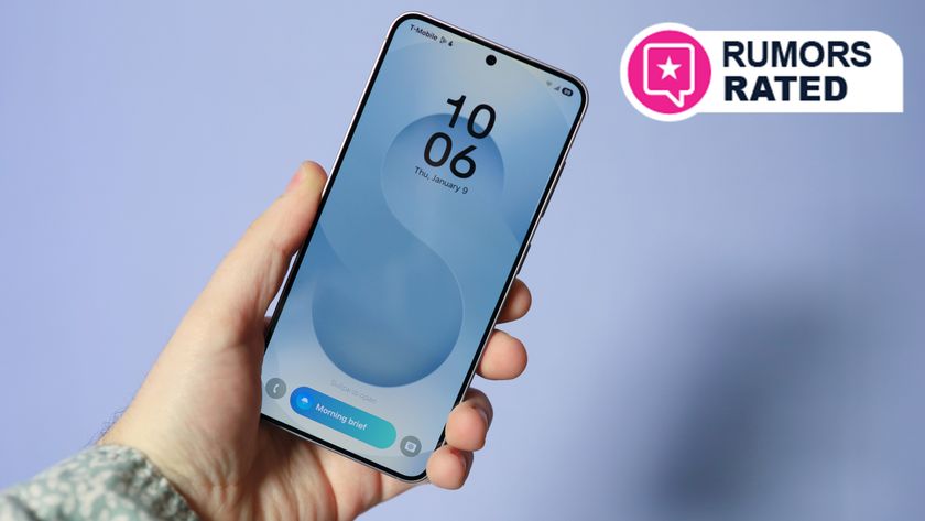 an image of the Galaxy S25 with the Rumors Rated badge