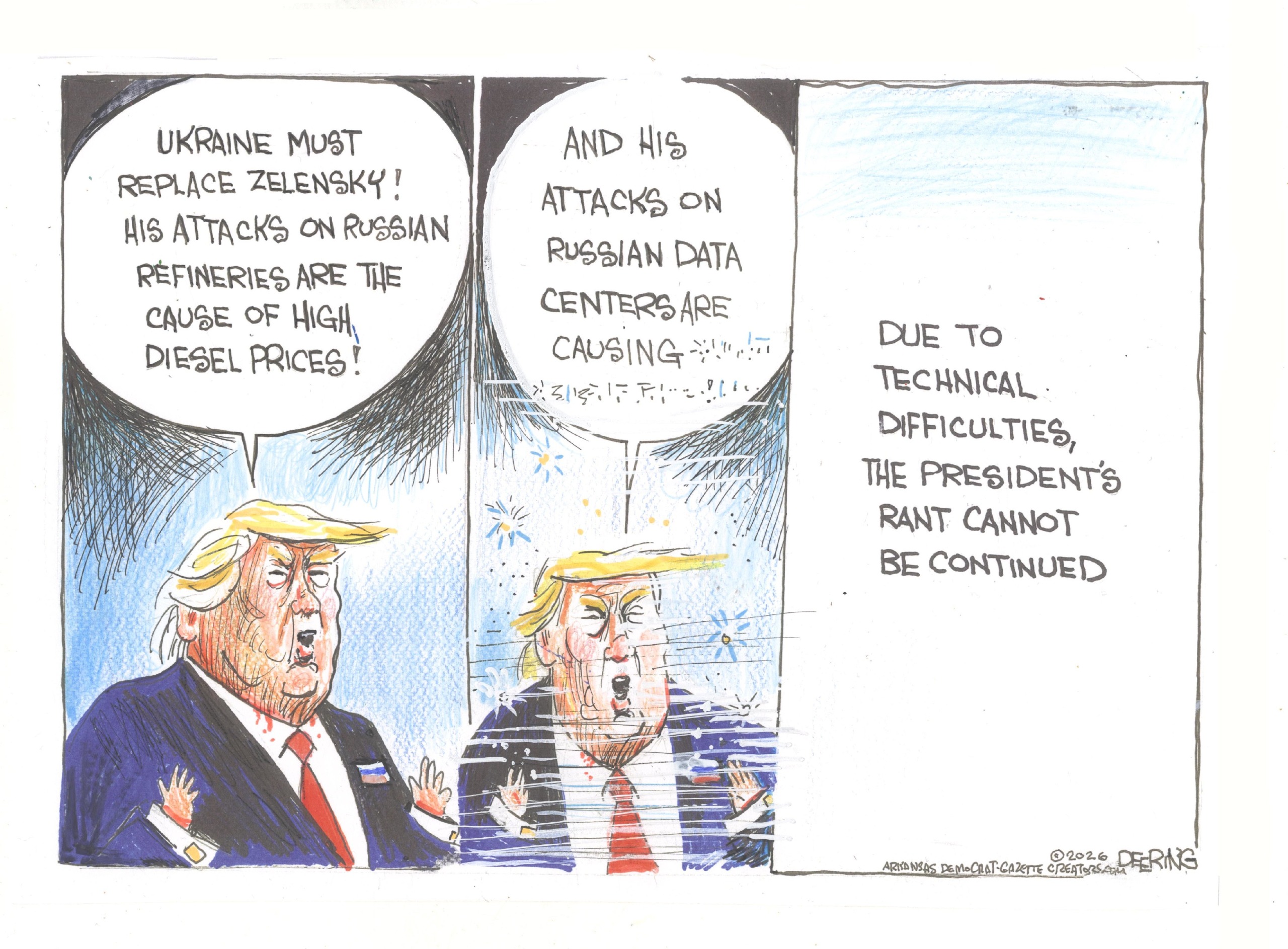 Political cartoon