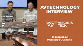 In this video interview, learn how Virginia Tech's AV Services team leverages a ceiling-mounted microphone by Panasonic Connect and a unified, BYOD mindset, to provide on-campus and remote users with a parity of classroom experience.