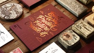 January's inspirational design by letter artist Scotty Russell