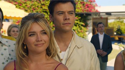 Harry Styles and Florence Pugh in Don't Worry Darling