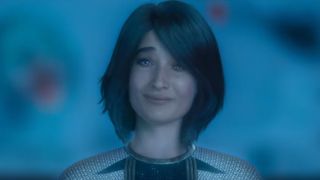 Halo TV show creepy human-looking Cortana