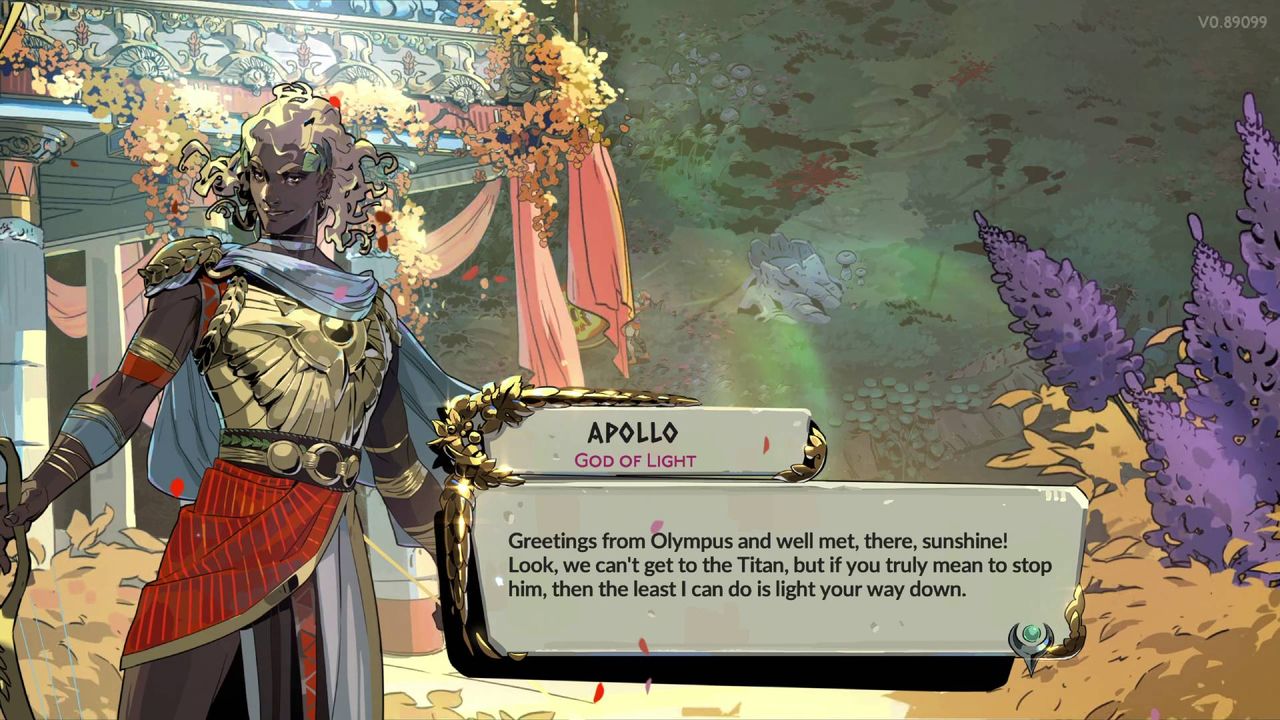 Hades 2 characters god apollo