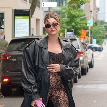 hailey bieber in nyc