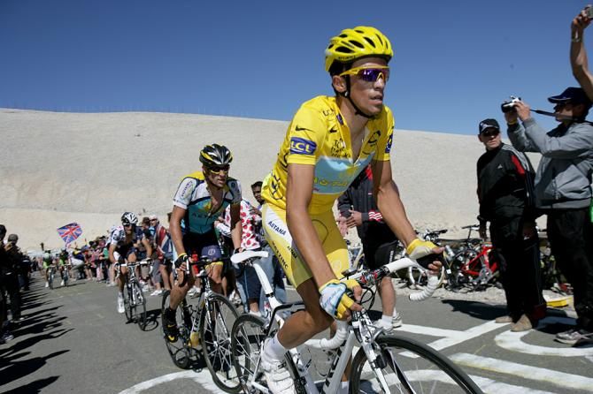 Alberto Contador was not going to gift the Ventoux stage to Armstrong in 2009