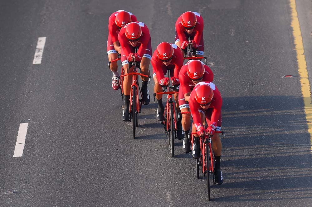 The Katusha team
