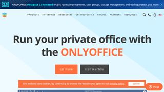 OnlyOffice website screenshot.