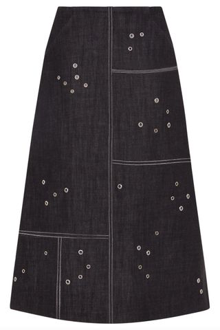 Kjinsen Petite Collection: Denim Skirt 