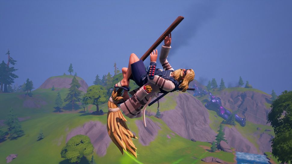 Where to find a witch broom in Fortnite for Fortnitemares PC Gamer