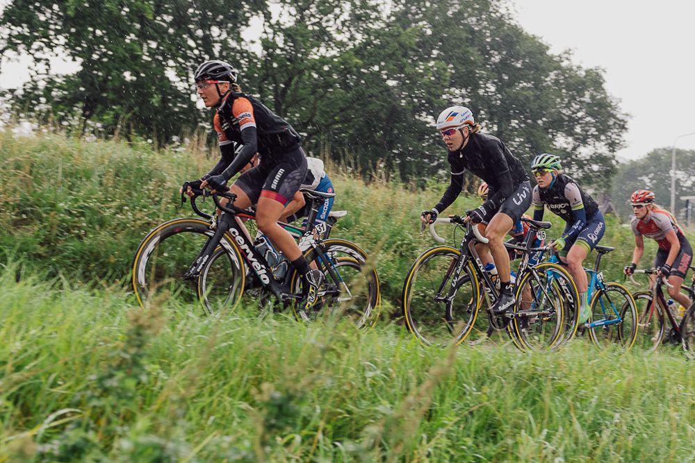 The peloton in action during stage 5.